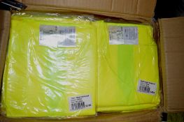 90 - Hi-Viz yellow vests size 4XL