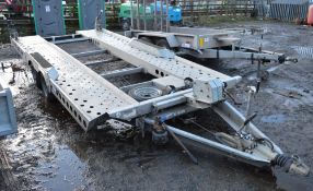 Ifor Williams CT177G 17 ft x 7 ft tandem axle tilt bed car transporter
S/N: A0584090
c/w winch