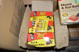 3 boxes of Big Cheese rat & mouse killer New & unused