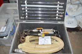 Global Energy 150mm gas purge unit c/w connecting units & carry case GPS3007H