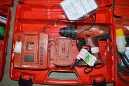 Hilti SF22-A cordless drill c/w charger, battery & carry case D0495H