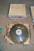 Sanvik milling cutter c/w carry box