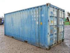 20 ft x 8 ft steel shipping container
BB33397