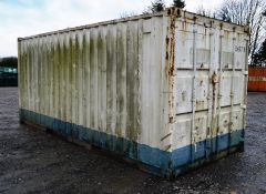 20 ft x 8 ft steel shipping container
