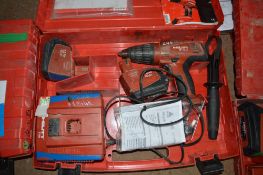 Hilti SF151-A cordless drill c/w charger, 2 batteries & carry case 0248H