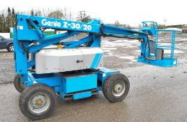 Genie Z-30/20 30 ft battery electric articulated boom lift
Year: 1998
S/N: 4467
Recorded Hours: