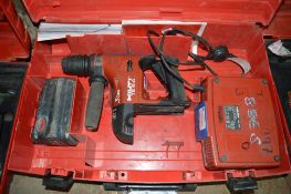 Hilti TE6-A cordless hammer drill c/w charger, battery & carry case 0165H