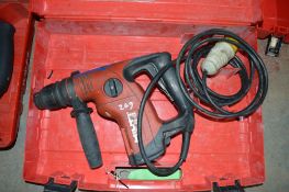 Hilti TE6-S 110v hammer drill c/w carry case S0019H
