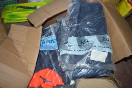 12 - Elka blue/orange rain jackets size S New & unused