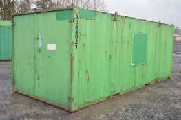 21 ft x 9 ft steel store
c/w keys
A344021