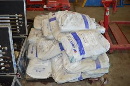 Pallet of approximately 20 - 25kg bags of fast setting mortar