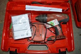 Hilti SF22-A cordless drill c/w charger, battery & carry case 0485H