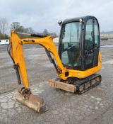 JCB 801.6 1.5 tonne rubber tracked mini excavator
Year: 2011
S/N: 1703951
Recorded Hours: 1374