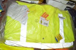 Hi-Viz yellow traffic jacket New & unused