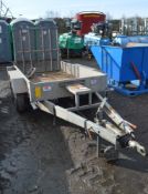 Indespension 8 ft x 4 ft twin axle plant trailer