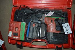 Hilti TE6-A cordless hammer drill c/w charger, battery & carry case 0197H