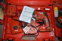 Hilti TE2-A22 cordless drill c/w charger, 2 batteries & carry case TE2A007H