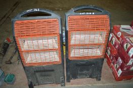 2 x Rhino  240v Infra Red Heaters
* No Tubes *