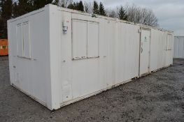 32 ft x 10 ft steel anti vandal office unit
c/w keys
A316698