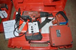 Hilti SF161-A cordless drill c/w charger, 2 batteries & carry case 04179H