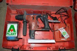 Hilti TE6-A cordless hammer drill c/w charger, battery & carry case 0230H