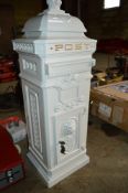 Ornate Post Box
c/w Keys
**No VAT on hammer price but VAT will be charged on the Buyers Premium**