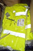 4 - Hi-Viz yellow jackets size M