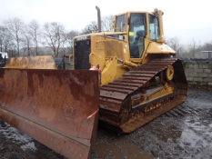 CAT D6N LGP steel tracked dozer (Ex MOD C Vehicle PFI)
Year: 2004
 S/N: ALY00883
Recorded