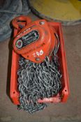 Tiger 1 tonne chain hoist BECB1012H