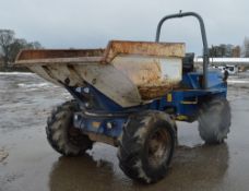 Benford Terex 6 tonne swivel skip dumper
Year: 2005
S/N: E505EU358
Recorded Hours: Not