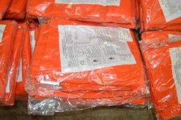 6 pairs of Hi-Viz orange work trousers Size 80 New & unused
