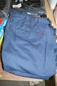 Pair of Click navy blue work trousers Size 36 New & unused