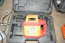 PLS HVR505R laser level c/w carry case **Please assume this lot is not working unless tested on a