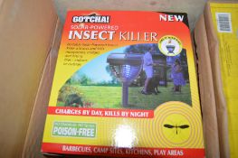 Gotcha solar powered insect killer New & unused