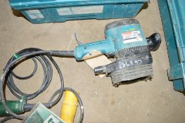 Makita 110v sander **Please assume this lot is not working unless tested on a viewing day**