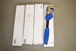 5 - pipe wrenches New & unused