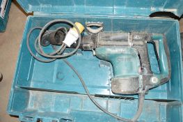 Makita 110v SDS rotary hammer drill c/w carry case S7719 **Parts missing**