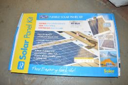 Solar panel kit New & unused