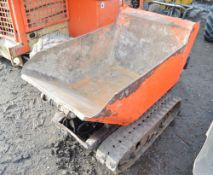 Cormidi C6.50 petrol driven walk behind rubber tracked dumper Year: 2008 S/N: 6201008 S6803