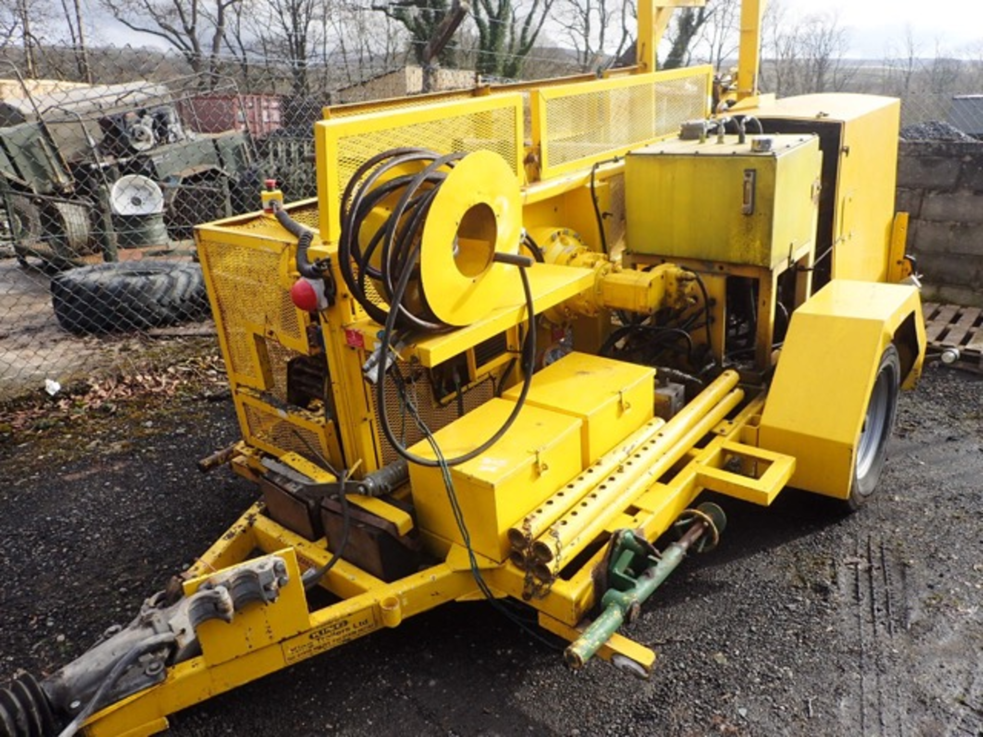 King CRT3/1 mobile cable winch Year of refurbishment: 2013 S/N: 8050014