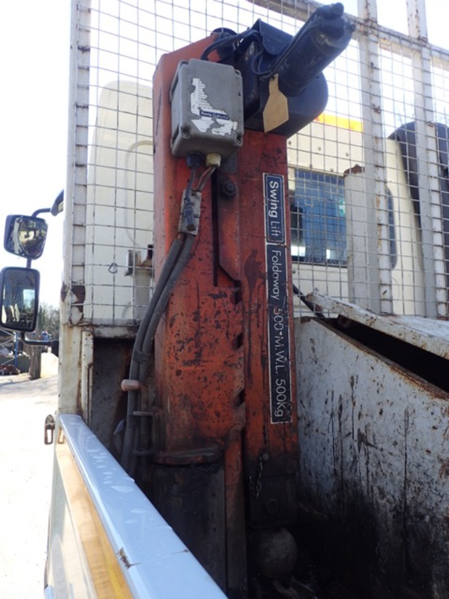 DAF 45-140 7.5 tonne tipper wagon Registration Number: RX07 HHY Date of Registration: 28/03/2007 MOT - Image 9 of 12