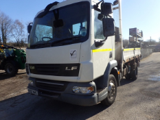 DAF 45-140 7.5 tonne tipper wagon Registration Number: RX07 HHT Date of Registration: 09/05/2007 MOT