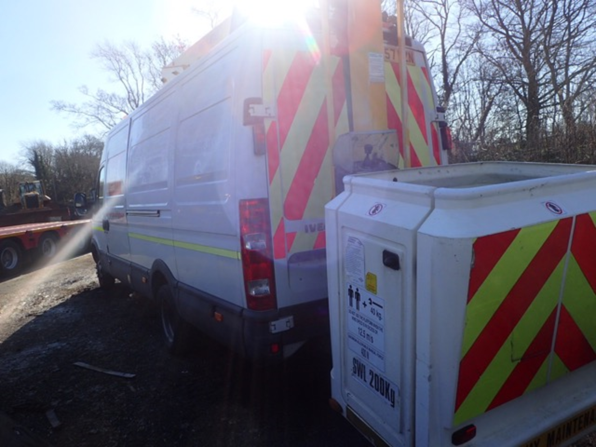 Iveco 50C15 MEWP panel van Registration Number: AE57 FZN Date of Registration: 01/11/2007 Recorded - Image 5 of 9