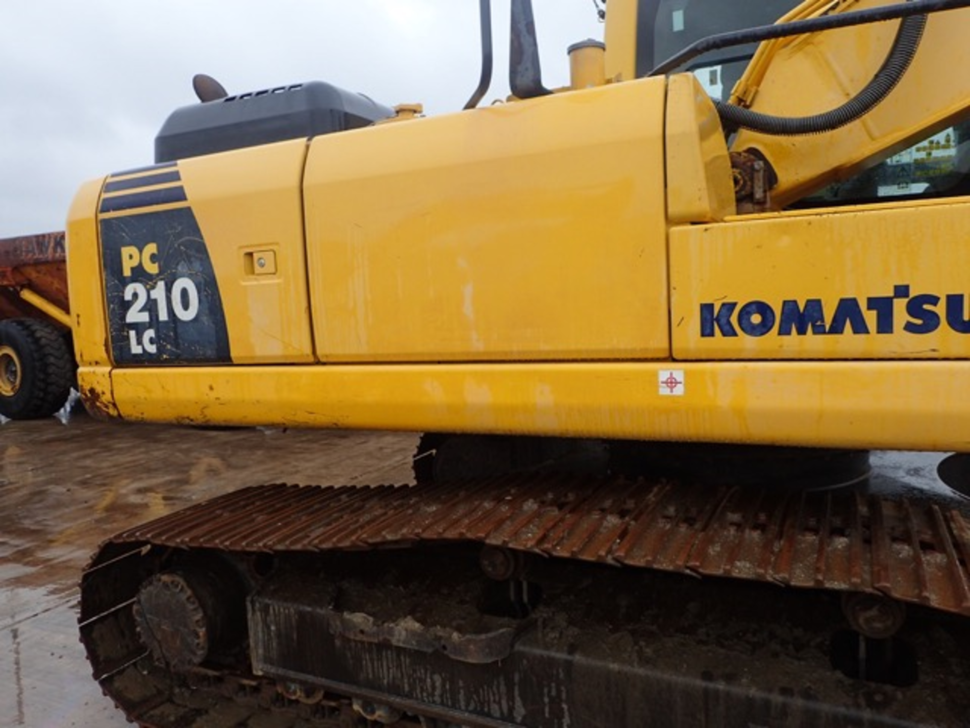 Komatsu PC210 LC 21 tonne steel tracked excavator Year: 2010 S/N: K53470 Recorded Hours: 8748 - Image 7 of 19