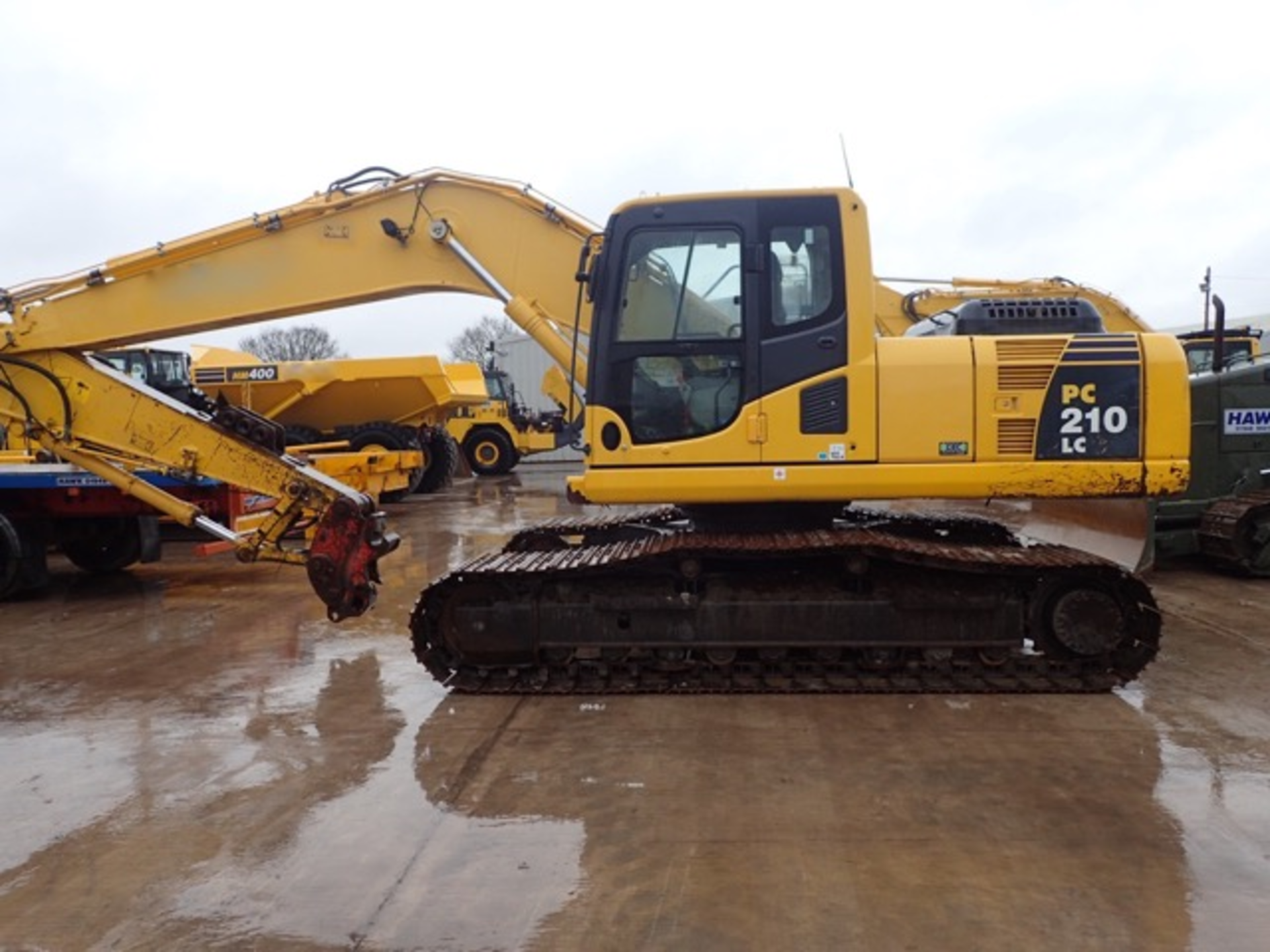 Komatsu PC210 LC 21 tonne steel tracked excavator Year: 2010 S/N: K53470 Recorded Hours: 8748 - Image 3 of 19