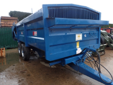 Marston Fen 14 14 tonne agricultural trailer Year: 2010 S/N: 216469 c/w hydraulic brakes,