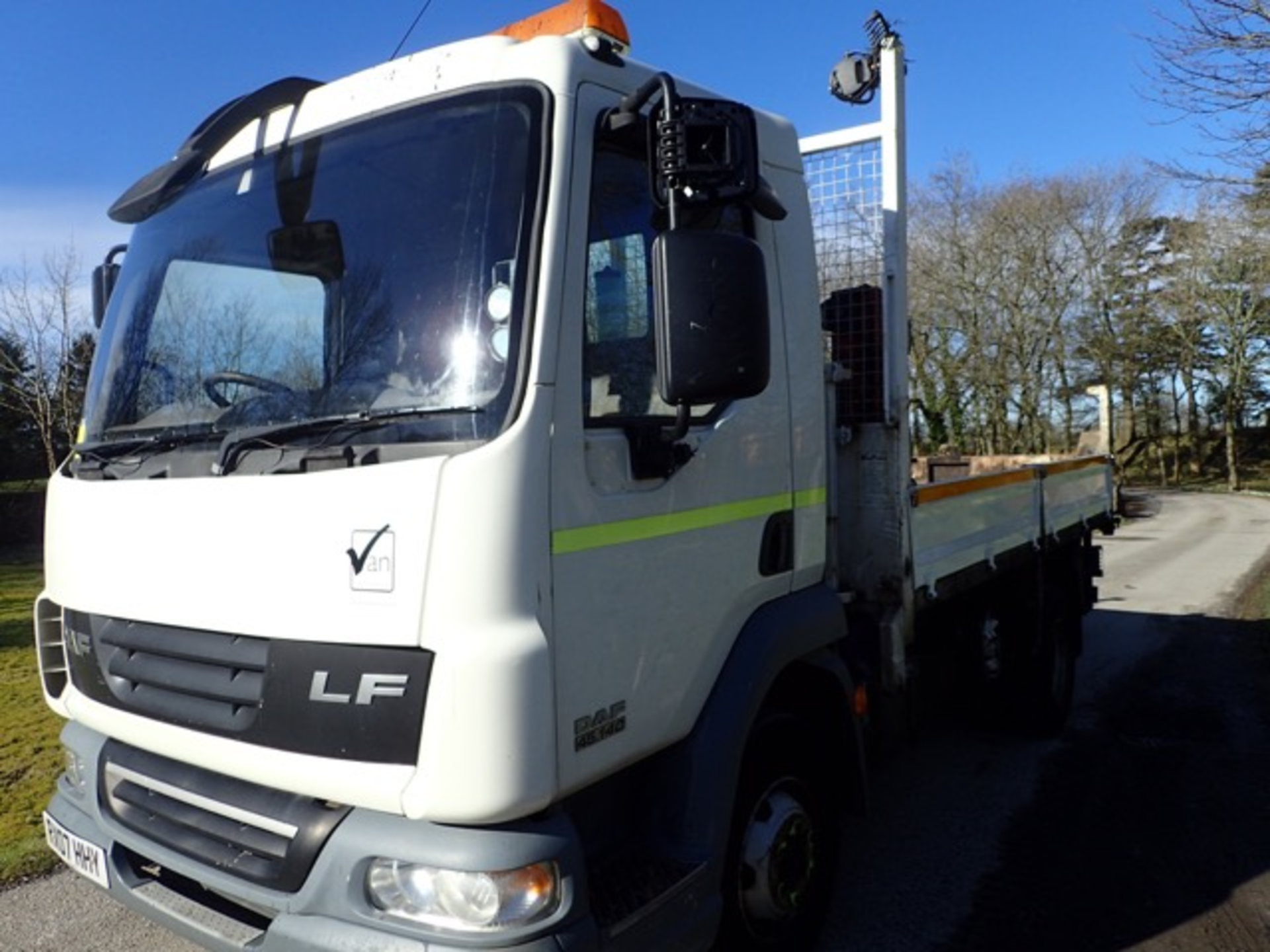 DAF 45-140 7.5 tonne tipper wagon Registration Number: RX07 HHY Date of Registration: 28/03/2007 MOT - Image 2 of 12