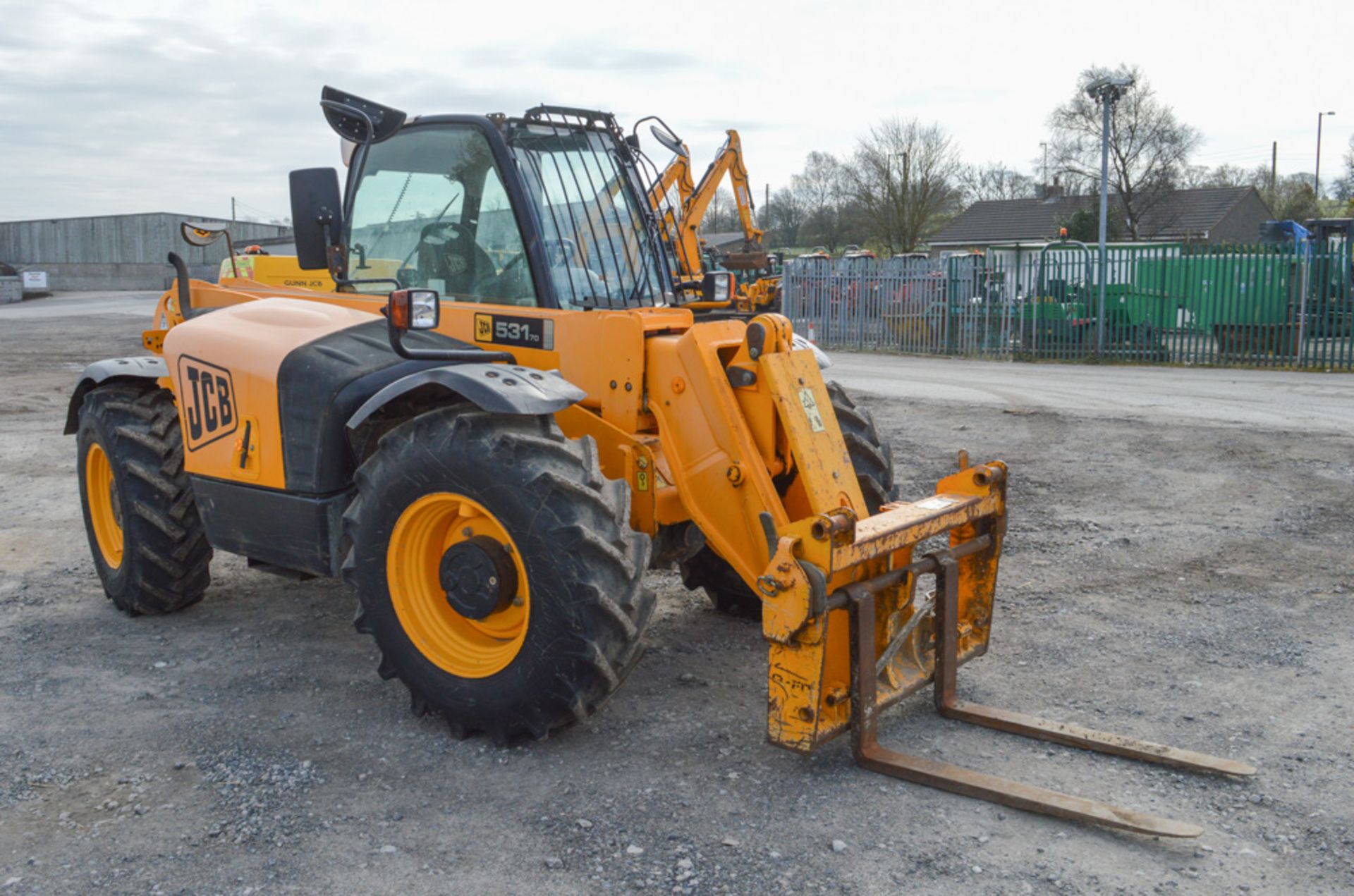 JCB 531-70 7 metre telescopic handler  Year: 2009 S/N:1516326 Recorded Hours: 4798 c/w Turbo - Image 4 of 13