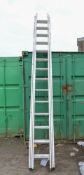 3 stage aluminium ladder A695866