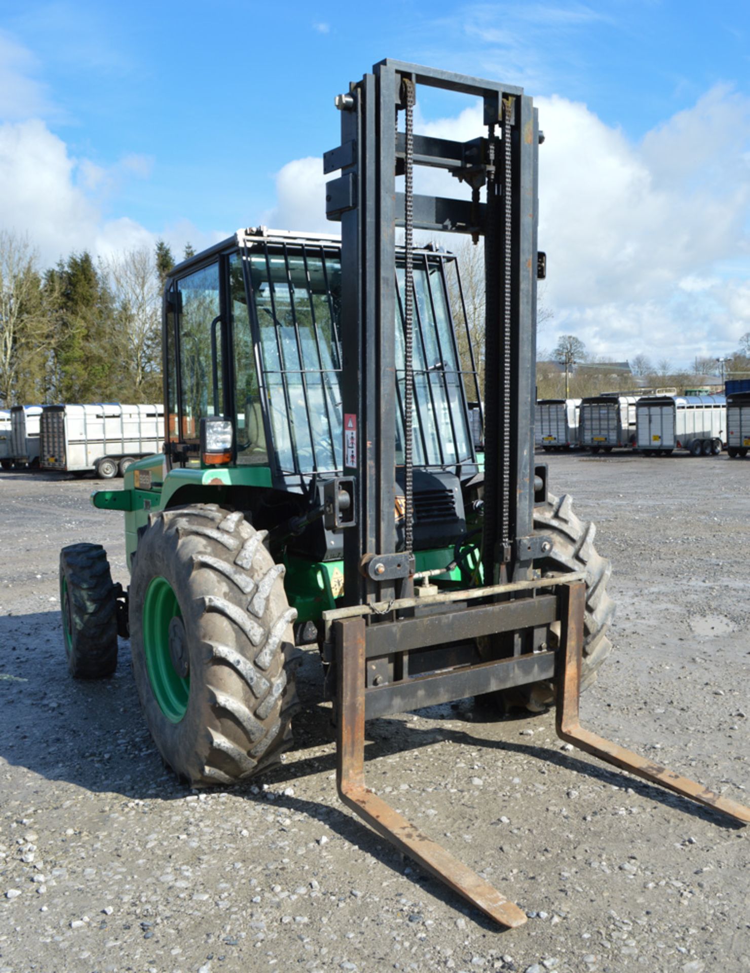 JCB 926 rough terrain fork lift truck Year: 2008 S/N: 1281489 Recorded Hours: 2188 A503849 - Image 4 of 12
